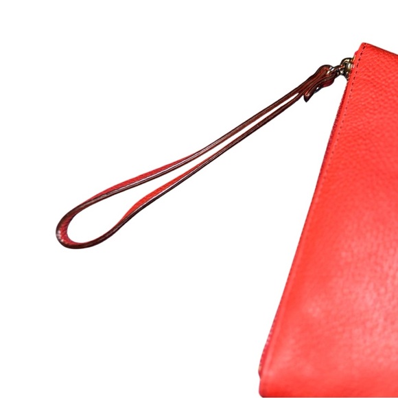 Kate Spade Southport Avenue Jenny Wristlet WLRU1900 Leather Dynasty Red Aug 2014 - Picture 13 of 16